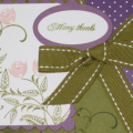 Wedding Day, Wish Sympathy sets using Ripe Avocado, Plum Pudding and Sweet Blush.