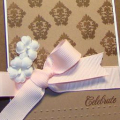 :: My Goodies {celebrate}::
Stamps: Papertrey Ink-damask designs
Ink: Colorbox-chestnut
Cardstocks: Papertrey Ink-dark chocolate + white; Stampin' Up!-close to cocoa
Accessories: dimensionals;...