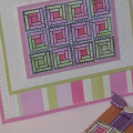 Quilt bookmark Card