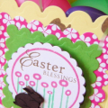 Easter basket close front