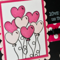 This was for PTI's Connect the Dots Challenge
Stamps: PTI Love Songs
Paper: Sweet Blush, Raspberry Fizz, Stamper's Select White , True Black, Raspberry Fizz Patterned Paper - all from PTI
Ink:...
