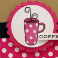 Paired sentiment from warm hospitality with mug from warm happiness.