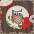 I made this card for my administrative assistant this week.  I love Wise Owl and the new Guidelines 2!