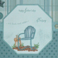 This was inspired by Mish's card. Used Ocean Tides, Lg. Octagon Nest., Lockahart Stamps
