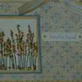 This was the card that was used to go with the box and I used Flower Soft on the Flowers-SU stamp