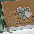 Shimmery Hearts Card