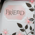 One Layered Friend Card