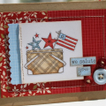Vintage Picnic Salute card