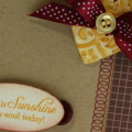 Heavenly Medley Sunshine Heart card detail