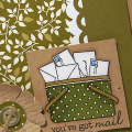 Vintage Mail Basket Card
